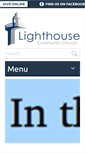 Mobile Screenshot of lighthouse-ministries.org
